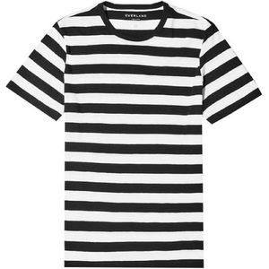Everlane Striped Cotton Slub Crew